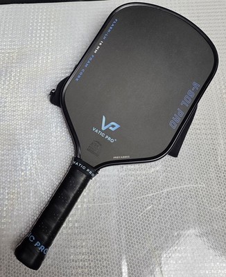 VATIC PRO V-SOL PRO FLASH-LH 16MM PICKLEBALL PADDLE USED W/ COVER