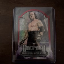 Undertaker Tombstone Diecut Royal Rumble Match Winner 1/5 Topps WWE 2021 Finest 