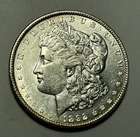 1892 MORGAN DOLLAR AU