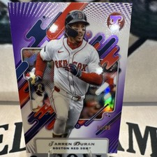 Topps Pristine 2025 Jarren Duran Boston Red Sox Purple Refractor #35 86/99