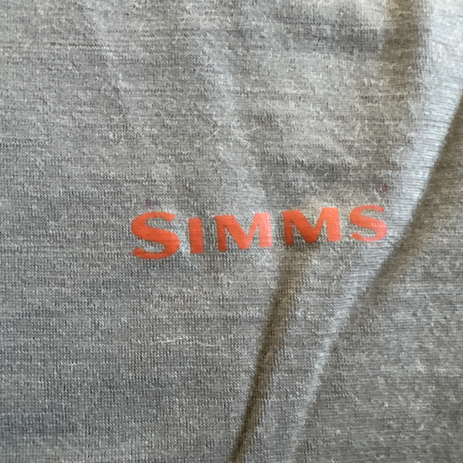 Simms Fishing Ultra-Wool Core Top Layer Mens LG Orange NEW wTags 60% OFF!