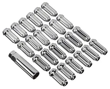 W5642ST 14 mm x 2.0" Spline Closed End Truck Wheel Lug Nut Installation Kit - 