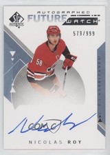2018-19 SP Authentic Auto Future Watch 579/999 Nicolas Roy #173 Auto y1g