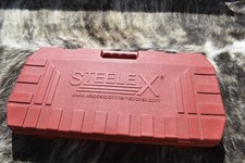 HHS Steele X Plus Wood Turning Lathe Tools D2304 Deluxe HSS Chisel Set w/ Case