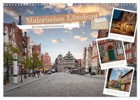 "Calendar 2027 · US Version · Picturesque LüNeburg (Wall Calendar 2027 17\" × 12\""