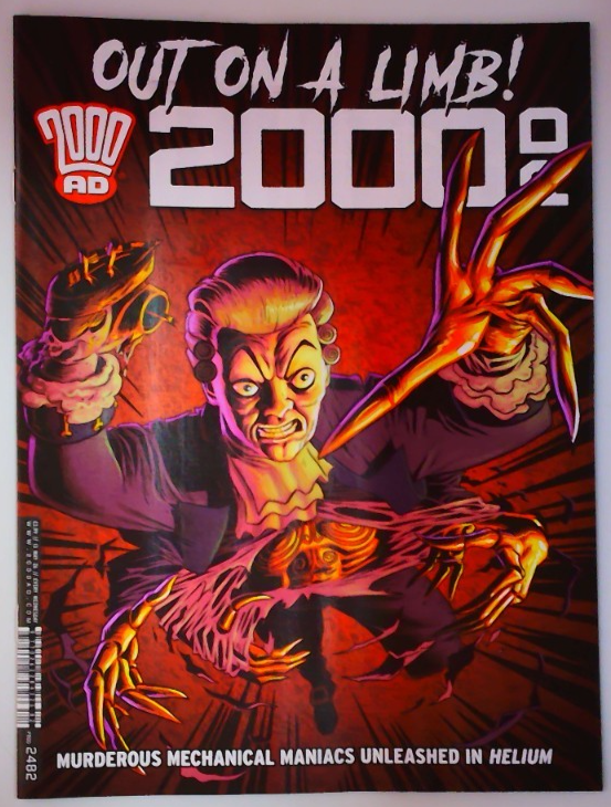 2000AD Weekly Magazine 13th May 2026 Murderous Mechanical Maniacs unleashed