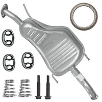 EndschalldäMpfer Auspuff Endtopf Opel Astra G II 2 1.4 1.6 1.8 2.0 Stufenheck