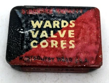 Wards Valve Cores Montgomery Ward USA vintage tinNo 61-1760