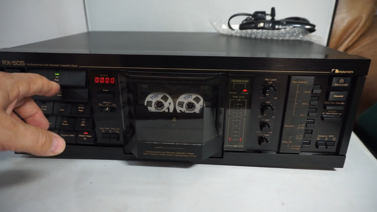 u____nakashi様ミックス1 Nakamichi Rx-505 Ultimate Cassette Review, 1984, 5 Pg for sale