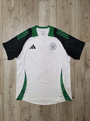 CELTIC 2024 TRAINING FOOTBALL SHIRT SCOTLAND SOCCER JERSEY WHITE