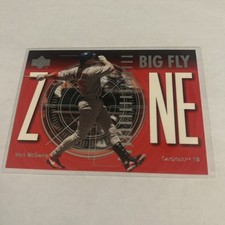 2002 Upper Deck Big Fly Zone #Z1 Mark McGwire St. Louis Cardinals
