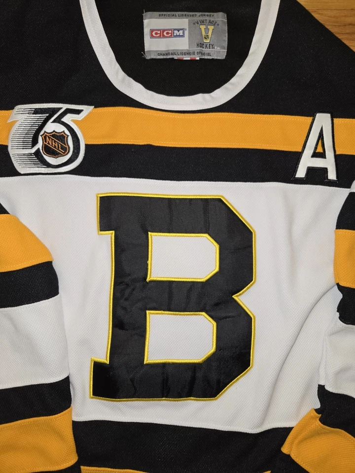 Camiseta deportiva Bobby Orr Boston Bruins CCM Throwback The Clock 1992 talla 50 grande Foto 4 de 4