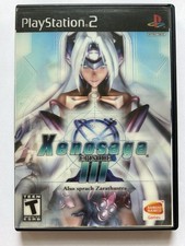 Xenosaga: Episode III -- Also Sprach Zarathustra PS2 Lenticular Cover CIB