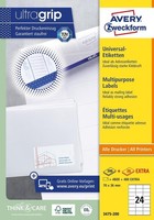 Avery Zweckform Universal-Etiketten 70 X 36 Mm Weiß 4.800 Etiketten