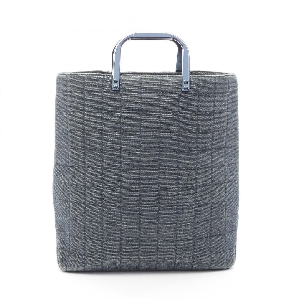 Chanel denim canvas tote bag style 395506