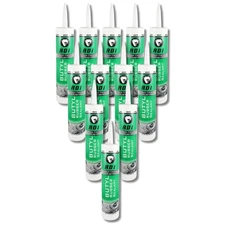 06970I12 RD Pro Butyl Rubber Sealant, White, 10.1 oz., 12 Pack