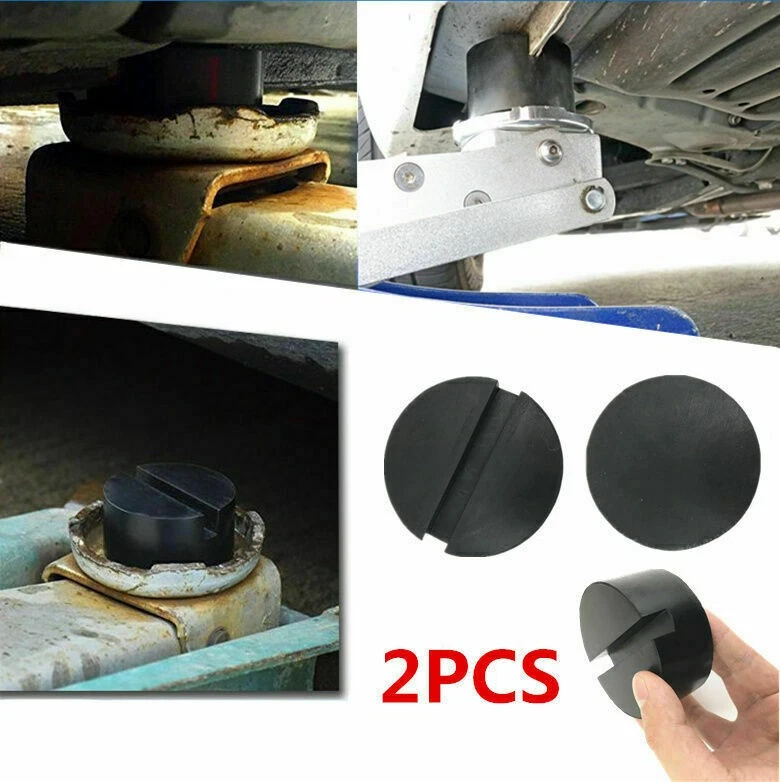 Adaptador de almohadilla de goma de disco de gato de piso de riel ranurado 2 unidades para JACKPAD lateral de soldadura de pellizco Foto 4 de 4