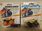 VTG 1993 ZEE TOYS RENEGADES MONSTER VEHICLES LOT OF 2 CORVETTE SHORT FUSE ZYLMEX