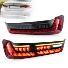 R�ckleuchten Set OLED f�r BMW 3er G20 2019�2022 red smoke Welcome Light