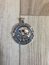 Memento Mori Skull Gothic Necklace Pendant