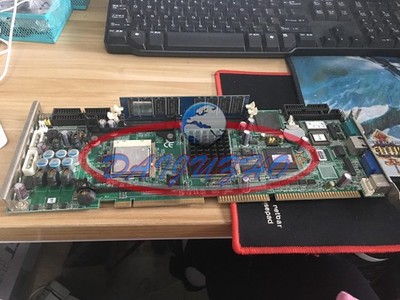 ONE Advantech PCA-6186VE REV.A1 (with CPU,FAN, Ram) Used