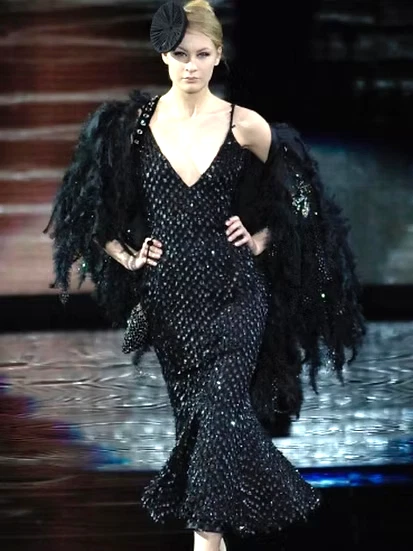 armani evening dresses ELEGANCE Glamorous looks from and more This Emporio Armani dress features sequin embellishments Fall 2007 Emporio Armani Black
