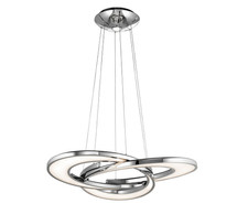 Elan 83620 Destiny 4 Light 36" Wide LED Pendant In Chrome