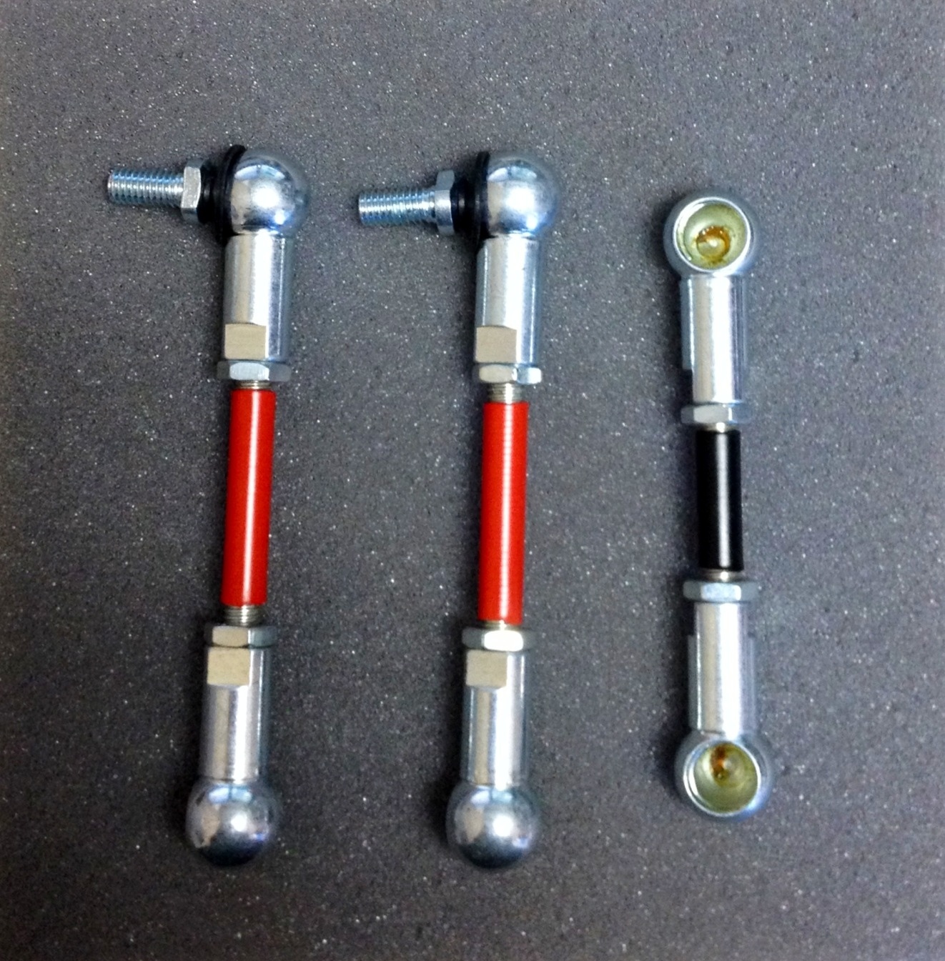 07-13 MERCEDES BENZ S CLASS W221 ADJUSTABLE LOWERING LINKS AIR SUSPENSION  Ver.2