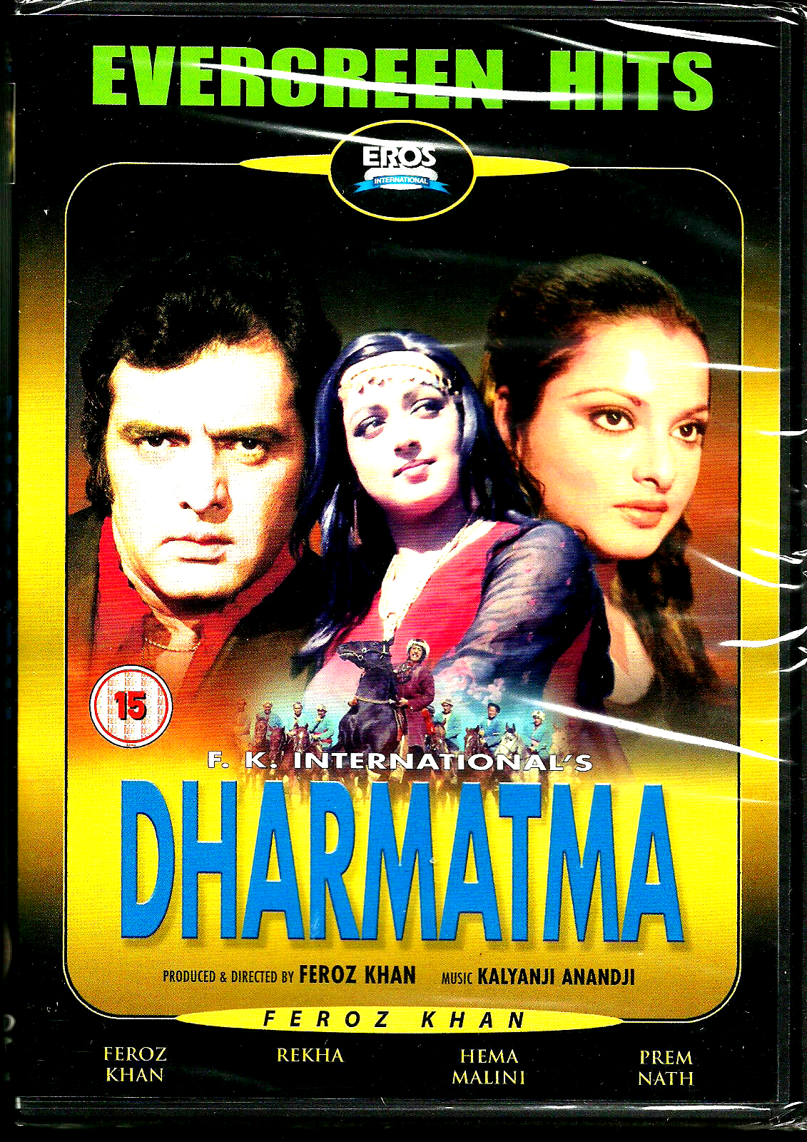 DHARMATMA - FEROZ KHAN, REKHA - NEW  EROS BOLLYWOOD DVD – EFREE UK POST