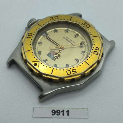 PROJECT FIX VINTAGE TAG HEUER 3000 SERIES MENS QUARTZ DATE