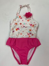 Janie Jack PRETTY IN PANAMA Beach Umbrella Halter Bathing Swim Suit 2T RARE HTF