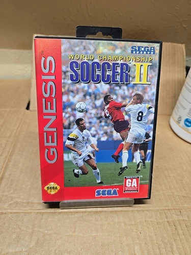 World Championship Soccer II (Sega Genesis, 1994) Cib