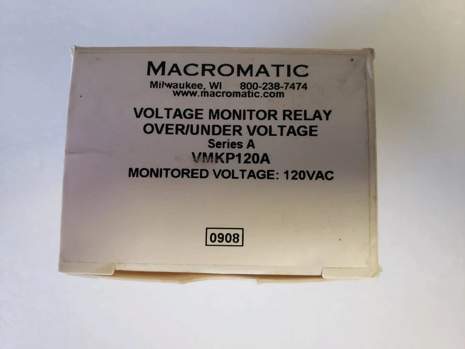 MACROMATIC # VMKP120A / # VAKP120A /SAME AS # SP0254 / # UOA-120-ALA / 120VAC - Image 3 of 3