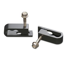 Dual Cable Clips 100 Pcs Indoor/outdoor Cord Management 1/2 In Wire Clips For Co