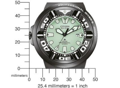 Citizen Promaster BJ8055-04X Green Dial Dive Watch