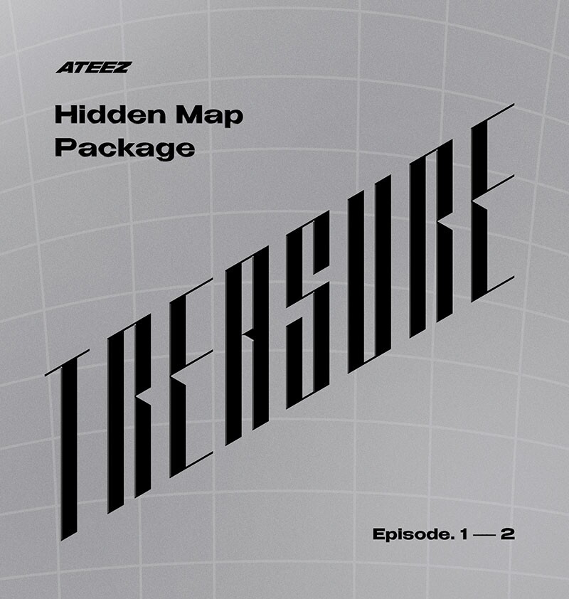 2P 1SET] ATEEZ - TREASURE : Hidden Map Package Kpop Photo Book