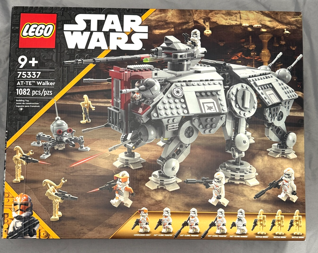 Lego Star Wars AT-TE Walker Set 75337 Disney Toy Building - NEW SEALED IN BOX