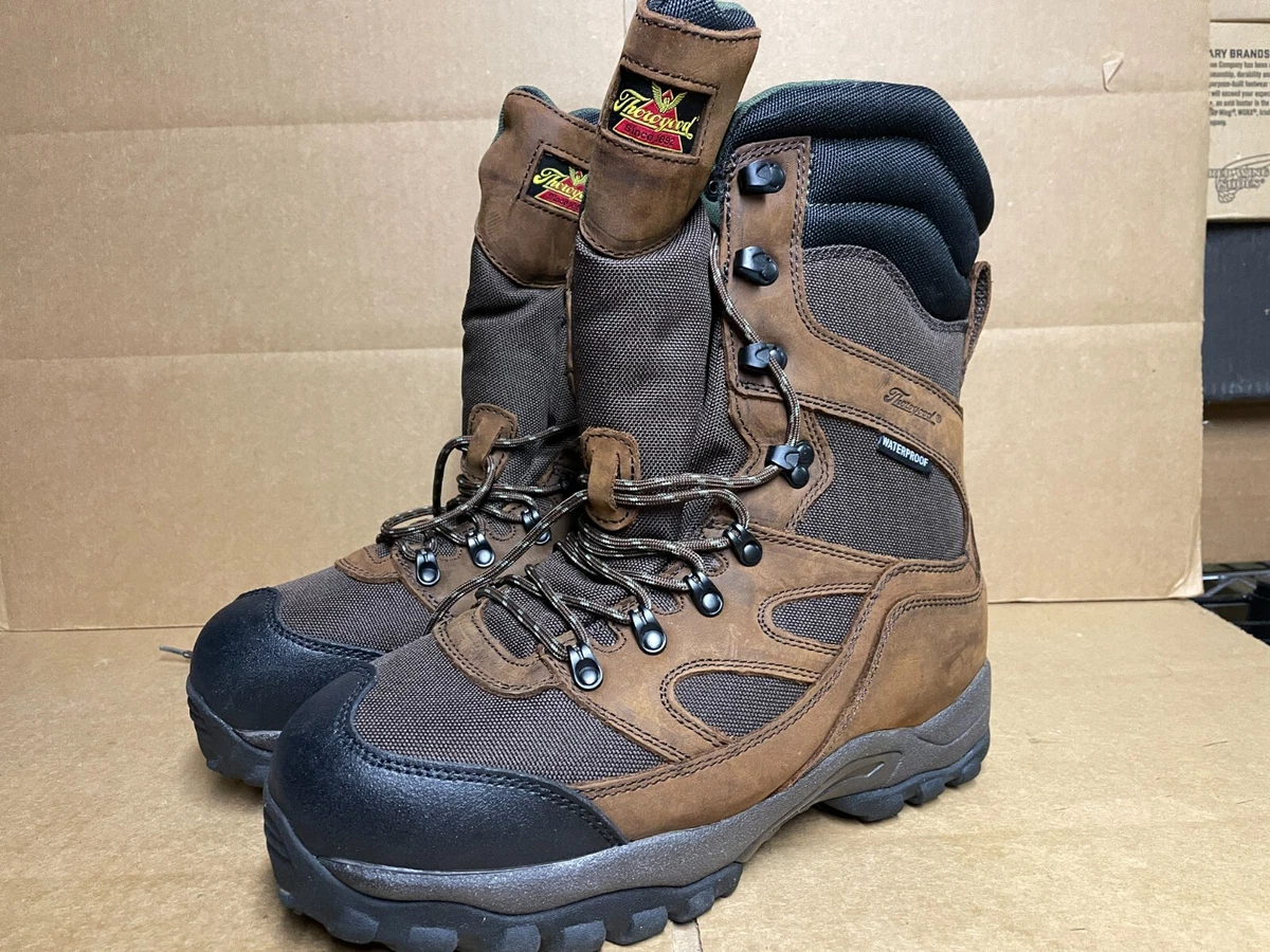 Thorogood Mountain Ridge Insulated Men s 9.5 Wide Waterproof Soft