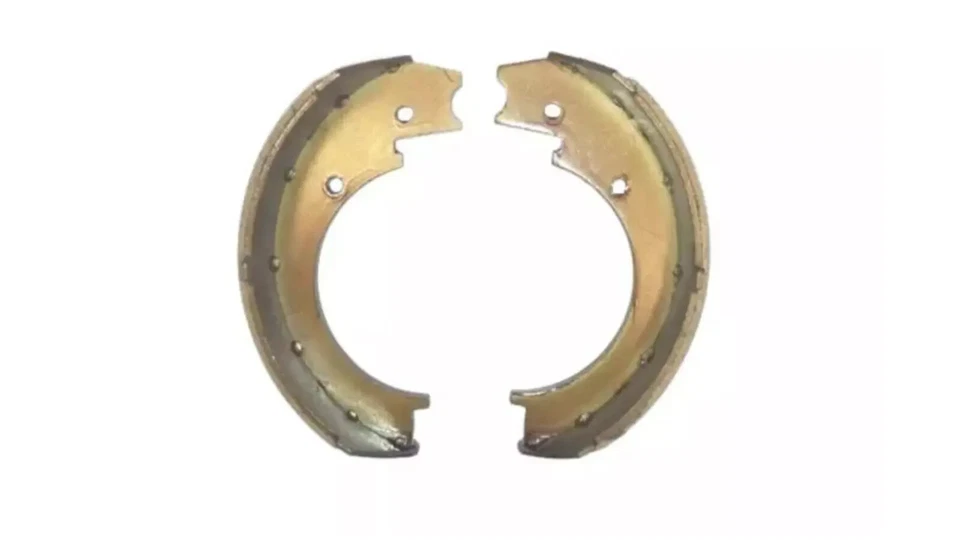 Zapatas de freno de tambor delanteras/traseras y conjuntos de forro para Chrysler Newport 1958 Foto 4 de 4