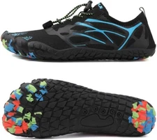 Sport E Unisex Water Shoes Mens 12-13 Womens 13-14 Size 45 Beach Flats Quick Dry