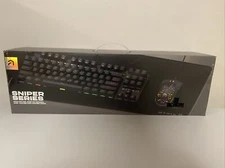 Atrix Sniper Series Pro Mouse, RGB Keyboard And Mouse Pad Combo Unopened