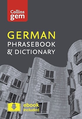 Collins Gem German Phrasebook & Dictiona Collins Uk Paperback