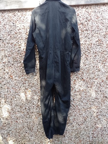 Vintage German Military Flight Suit - Black - (AA665684-082) - Picture 7 of 7