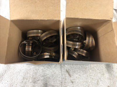 Lot of 20 Dixon Stainless Steel Pipe Clamp 1 - 1.25'' HS-20 (4425)