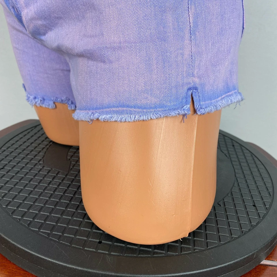 Pantalones Cortos de Jean Forever 21 Cutoff para Mujer 28 Púrpura Rosa Lavado Festival Hippie FairyOT Foto 4 de 4