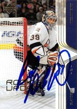 Rick DiPietro autographed Hockey Card 2004 Upper Deck Rookie Update #57