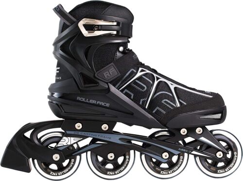 Rollerface Black Premium Inline Skate Skater US Men Size 6 Sport and Recreation - Picture 1 of 5