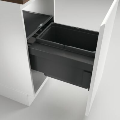 Cox  Base 360 S/400-1, Abfallsammler für Frontauszüge, anthrazit, H 360 mm