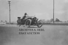 Morgan Cycle car racer Dick Allen 1914 Detroit, Michigan fairgrounds race photo