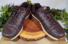 K-Swiss commend men's brown leather classic sneaker Size 10 Medium